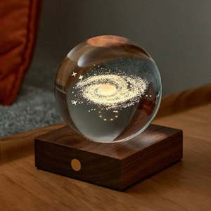 Resin Art: Galaxy Crystal Light