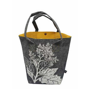 Designers: EcoFelt Shoulder Tote Bags With Large Print