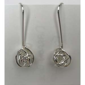 Scribble Ball Earrings