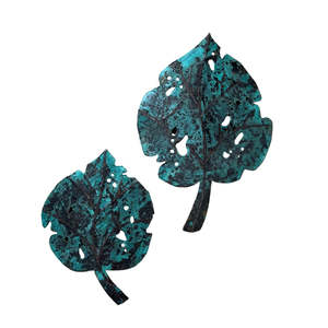 Sculptors: Copper Kawakawa Leaves | Set of 2