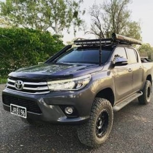 Auto Parts: GMF 4x4 - Hilux N80 2015+ UHF Antenna Bonnet Bracket