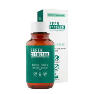 Cbd Oil: Green Standard CBD50:CBG50 Oil 30ml