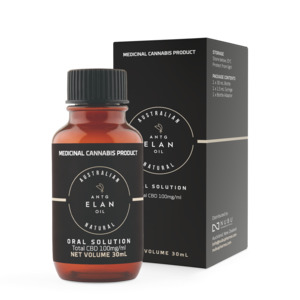 Cbd Oil: ANTG Elan Oil CBD100 30mL