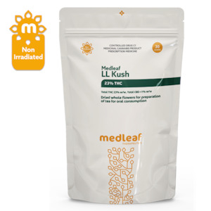 Products: Medleaf LL Kush flowers 5g (compounded)