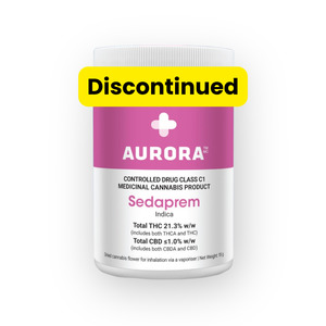 Thc Flowers: Aurora Sedaprem flowers 15g - (Manaaki Programme Price)