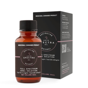 Cbd Oil: ANTG Spectra CBD100 Full Spectrum oil 50mL