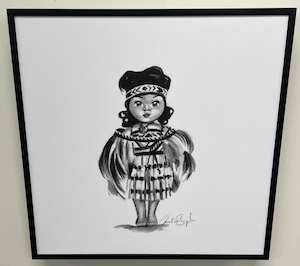 Products: VP4059 Aroha 30x30 - Toi Toi Maori Art & Gift