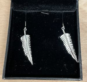 Products: XP22 S/S Fern Drop Earring - Toi Toi Maori Art & Gift
