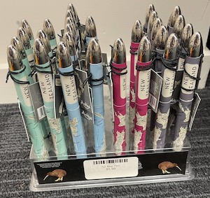 Products: NZ Map Pen - Toi Toi Maori Art & Gift