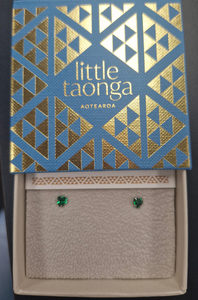 Products: Gem Stone Stud - Toi Toi Maori Art & Gift