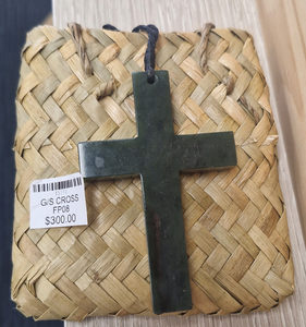 Products: G/S CROSS FP08 - Toi Toi Maori Art & Gift