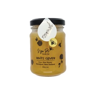 Products: SOLD OUT White Clover Honey 190g Jar – NGA PI HONEY