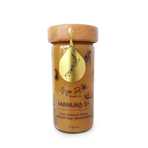 Products: Manuka 5+ Honey 315g Jar – NGA PI HONEY