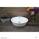 Basin – 395mm Hand Made Poly-marble Basin in Matt Finish