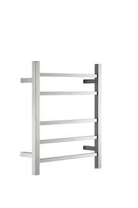 Heated Towel Rails: 520*600mm Chrome Finish Heated Towel Rail. Square bars and 5 bars