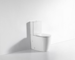 Toilet: Tornado Back to Wall Toilet Suite Gloss White