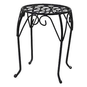 indoor planters & stands: Plant Stool Roma Round - Black