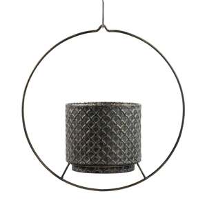 Specials: Vogue Hanging Planter - Aged Bronze Finish