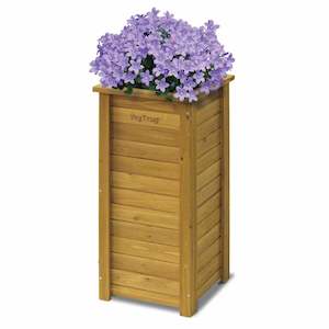 Planters: Wooden Planter Square Tall