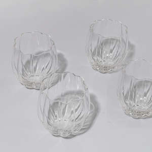 General: Petal Stemless Glass - Set of 4
