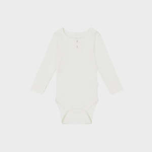 Long Sleeve Bodysuit | Milk