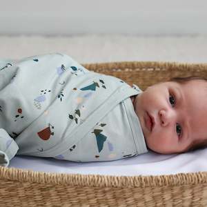 Bedding: Garden Treasures Stretchy Swaddle