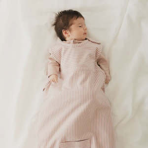 Bedding: Go Go Bag | All Seasons | Misty Rose Stripe