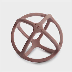 Mushie Ball Teether | Woodchuck