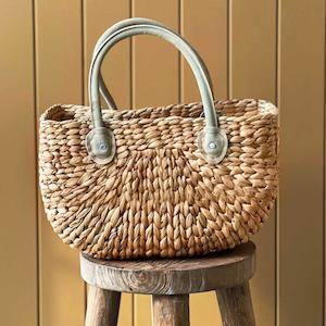 Baskets Storage: Small Harvest Basket / Sage