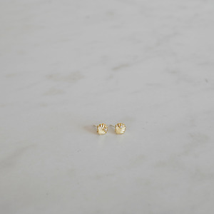 Sale: She Shell Studs | Gold