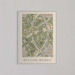 Artwork: Windrush Green  Art by William Morris | A1 | White Box Frame