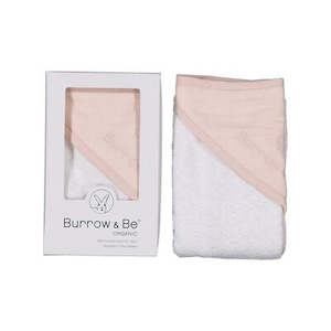 Bath Time: Baby Hooded Towel | Blush