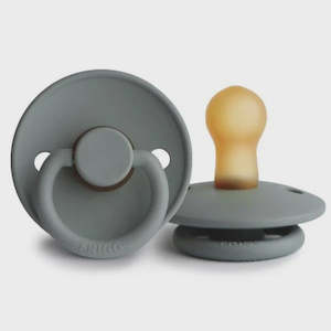 Sale: FRIGG Classic Pacifier | 2 Pack | French Grey 0-6m