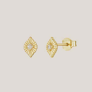 Jewellery Accessories: True Sight Studs - Gold