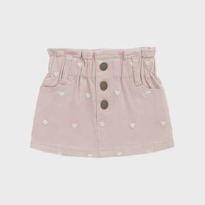 Clothing: Briella Skirt - Petite Heart Peach
