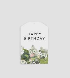 Happy Birthday Botanical | Gift Tag