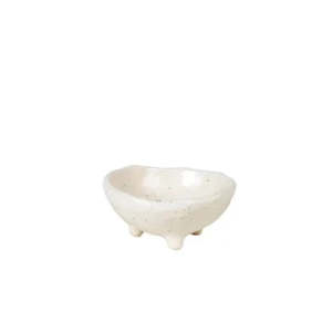 Nordic Vanilla Small Bowl w/Feet