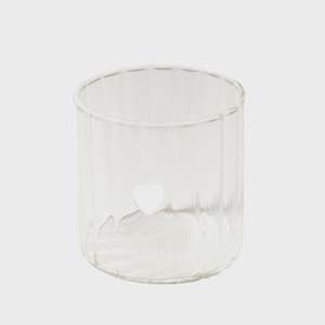 Kitchen Dining: Haven Glass Tumbler / Heart