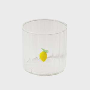 Kitchen Dining: Haven Glass Tumbler / Lemon