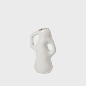 BROSTE Vase Isolde - White