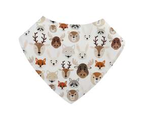 Meal Time: Woodland Creatures Dribble Bib