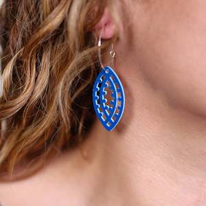 Hinetakurua: Earrings Blue, Hinetakurua - Tara