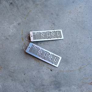 Ahau: Earrings Silver, TINANA I