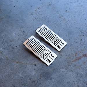 Ahau: Earrings Gold, FWTS - Ahau