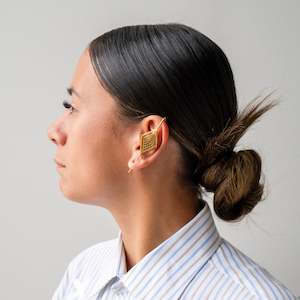 Jewellery: Taringa Clip, Gold - Tino Rangatiratanga