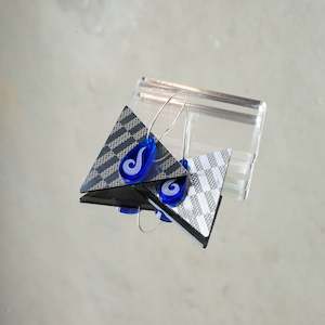 Jewellery: Earrings Silver, Waipunarangi