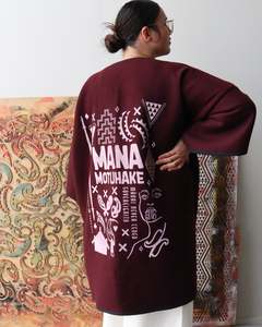 Clothes: 2. Koti, Maroon - Mana Motuhake