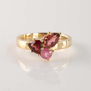 Products: Forest Berry Cluster ring in 9 carat gold