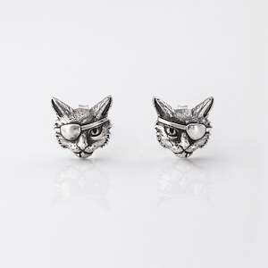 Christmas Gifts Under 100: Pirate Cat Studs