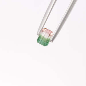 300 400: Watermelon Tourmaline Octagonal Step cut 0.69 carat
